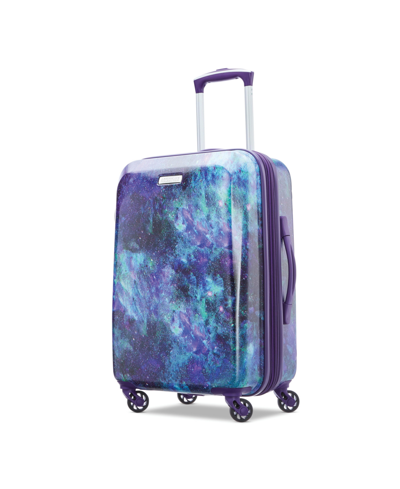 American Tourister Moonlight 21" Hardside Expandable Carry-on Spinner Suitcase In Cosmos