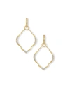 JUDE FRANCES CASABLANCA MOROCCAN EARRING CHARMS WITH DIAMONDS,PROD194870128