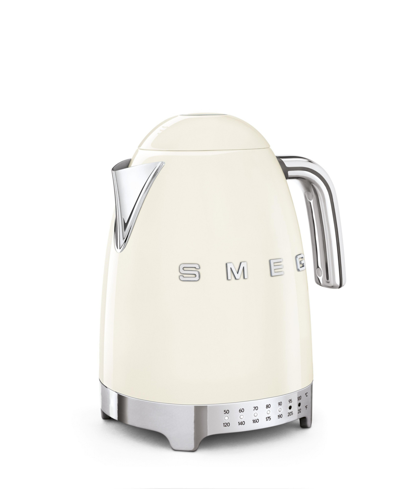 Smeg Variable Temperature Kettle In Cream