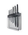 CUISINE::PRO ID3 BLACK SAMURAI SAKAI KNIFE BLOCK ASSET SET, 7 PIECE