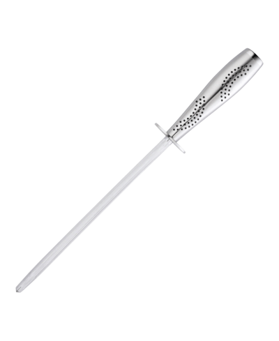 Cuisine::pro Id3 8" Sharpening Steel In Metallic