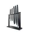 CUISINE::PRO ID3 BLACK SAMURAI GOZEN KNIFE BLOCK SET, 7 PIECE