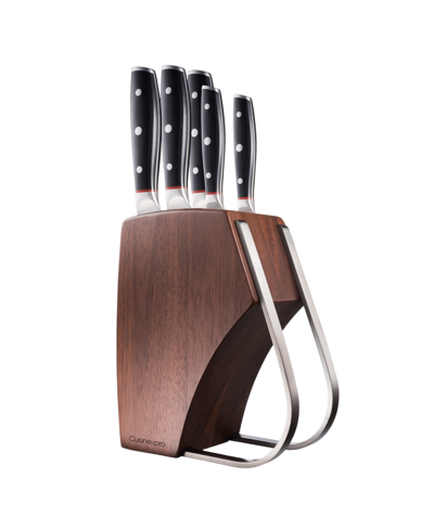 Cuisine::pro Iconix 6 Piece Holz Knife Block