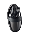 CUISINE::PRO ID3 BLACK SAMURAI THE EGG KNIFE BLOCK SET, 9 PIECE