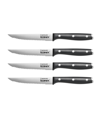 Cuisine::pro Iconix 5" Steak Knife Set, 4 Piece