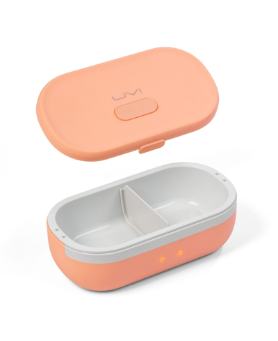 Uvi - The Self Heating Lunchbox With Uv Light For Sanitation In Salmon