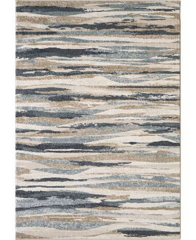 Kas Avalon 5620 5'3" X 7'7" Area Rug In Ivory/blue