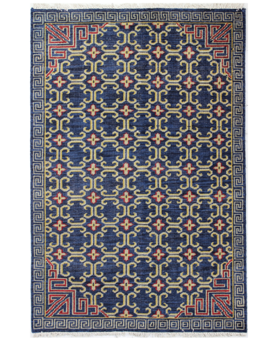 Bb Rugs Carah Crh-106 Navy 8'6" X 11'6" Area Rug