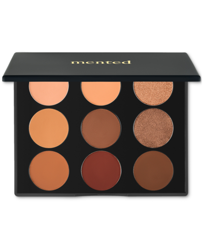 Mented Cosmetics Everyday Eyeshadow Palette In Neutral Browns With Pops Of Shimmer And