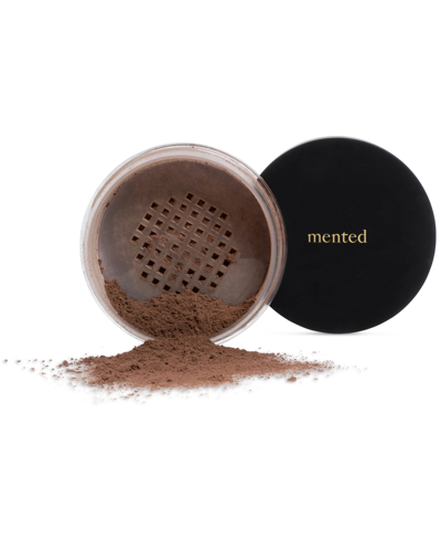 Mented Cosmetics Skin Silk Loose Setting Powder In Deep Rich- Rich Red Brown