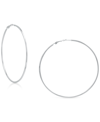 GIANI BERNINI POLISHED WIRE EXTRA-LARGE HOOP EARRINGS, 80MM, CREATED FOR MACY'S