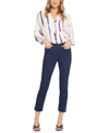 Nydj High Waist Ankle Relaxed Straight Leg Jeans In Mystique