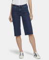 Nydj Capri Denim Bermuda Shorts In Genesis