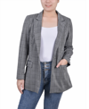 NY COLLECTION WOMEN'S LONG SLEEVE PONTE JACKET