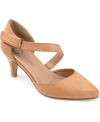 Journee Collection Collection Women's Tru Comfort Foam Wide Width Tillis Pump In Tan