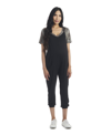 Everly Grey Maternity Brandi /nursing Romper In Black