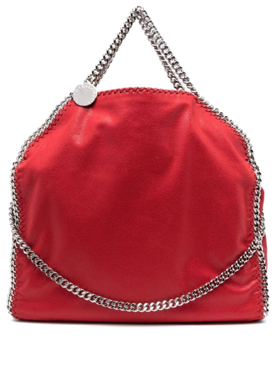 Stella Mccartney Falabella Shoulder Bag In Red