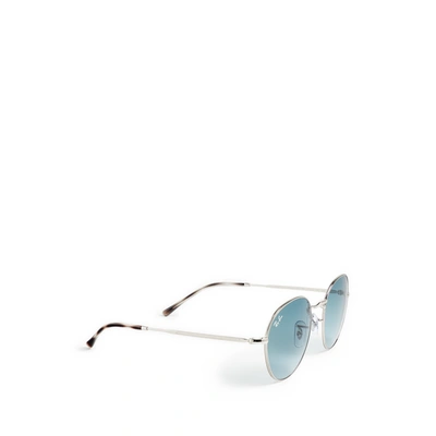 Ray Ban David Sunglasses Silver Frame Grey Lenses 53-20