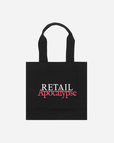 Idea Book Retail Apocalypse Tote Bag In Black