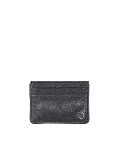 Orciani Logo-plaque Cardholder In Black