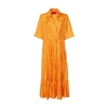 La Doublej The J Dress In T Unita Arancione