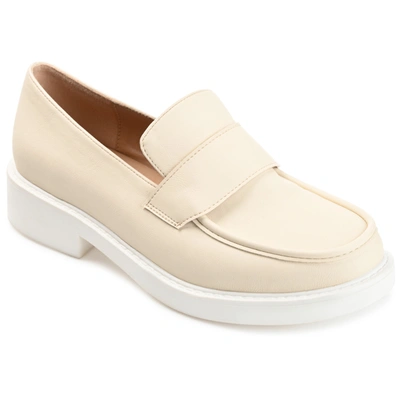 Journee Collection Collection Women's Tru Comfort Foam Saydee Flat In Beige