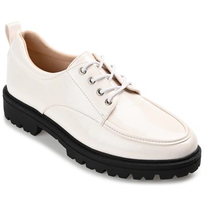 Journee Collection Collection Women's Tru Comfort Foam Zina Flat In Beige