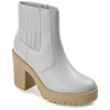 Journee Collection Collection Women's Tru Comfort Foam Riplee Bootie In Grey