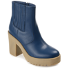 Journee Collection Collection Women's Tru Comfort Foam Riplee Bootie In Blue