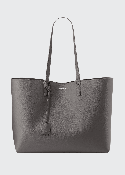 Saint Laurent Shopping Tote Bag In Grey