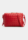 BOTTEGA VENETA LOOP SMALL INTRECCIATO NAPA SHOULDER BAG