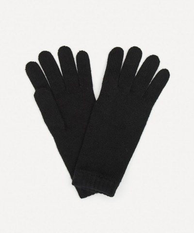 Johnstons Of Elgin Cashmere Gloves In Black