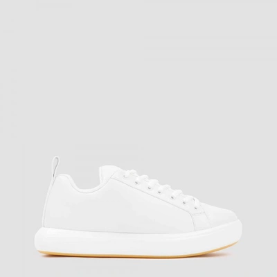 Bottega Veneta Trainers Shoes In Optic White