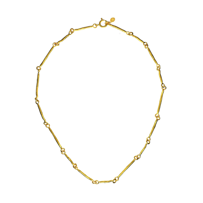 By Pariah Twig Necklace In Gold