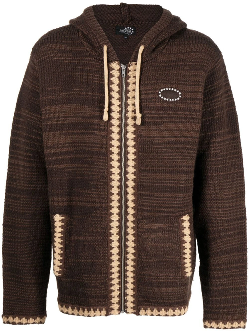 トップス AFB STAR KNIT HOODIE AFB STAR KNIT HOODIE