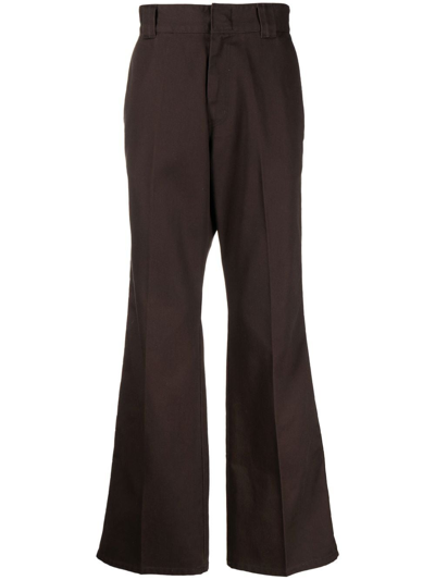 Afb X Dickies Stud-detail Work Trousers In Brown
