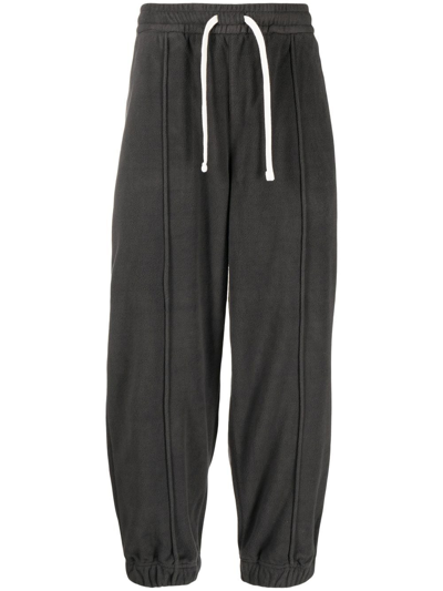 Five Cm Slim-fit Track Pants In Grey