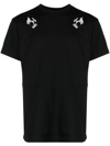 Acronym Black Layered T-shirt In Black
