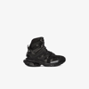 Balenciaga Track Hike High-top Sneakers In Black