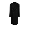 Wardrobe.nyc Accumulator Nyc X Hayley Bieber Double Breast Coat In Black
