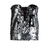 Isabel Marant Top Silver In Grey