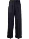 FORTELA BLUE JANET PINSTRIPE WOOL TROUSERS,WJANET00013F0518652922