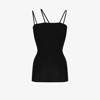 Baserange Crossover-strap Vest Top In Black