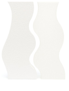 ARGOT WHITE 3D PRINTED DOVES VASE SET,ASFW220718760840
