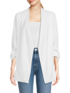 DKNY WOMEN'S SOLID FOUNDATION BLAZER