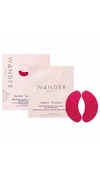 WANDER BEAUTY BAGGAGE CLAIM FESTIVE FUCHSIA EYE MASKS 6 PACK