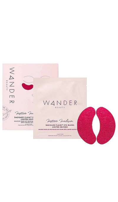 Wander Beauty Baggage Claim Eye Masks In N,a