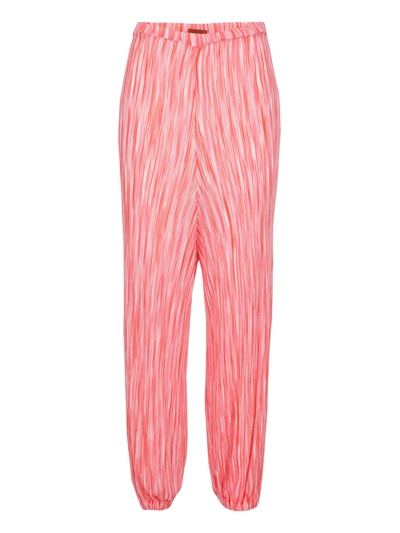 Pre-owned Missoni Women's Trousers -  Mare - In Pink S