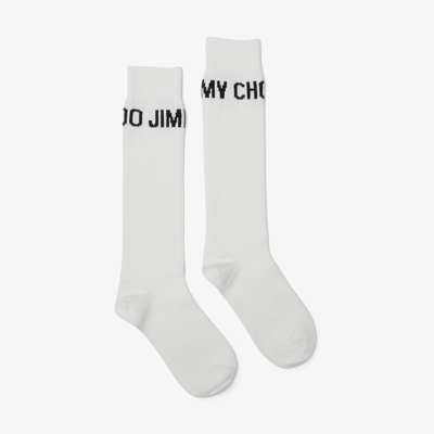 Jimmy Choo Jc Socks 23 In S102 Latte/black