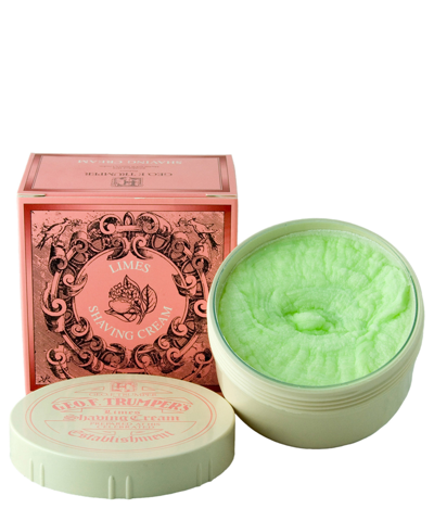 Geo F. Trumper Perfumer Extract Of Limes Soft Shaving Cream Bowl 200 G In White